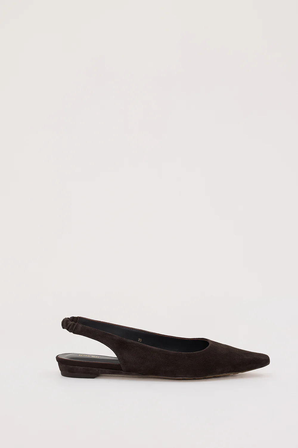 ALIAS MAE HAZEL CHOC SUEDE SLINGBACK FLAT
