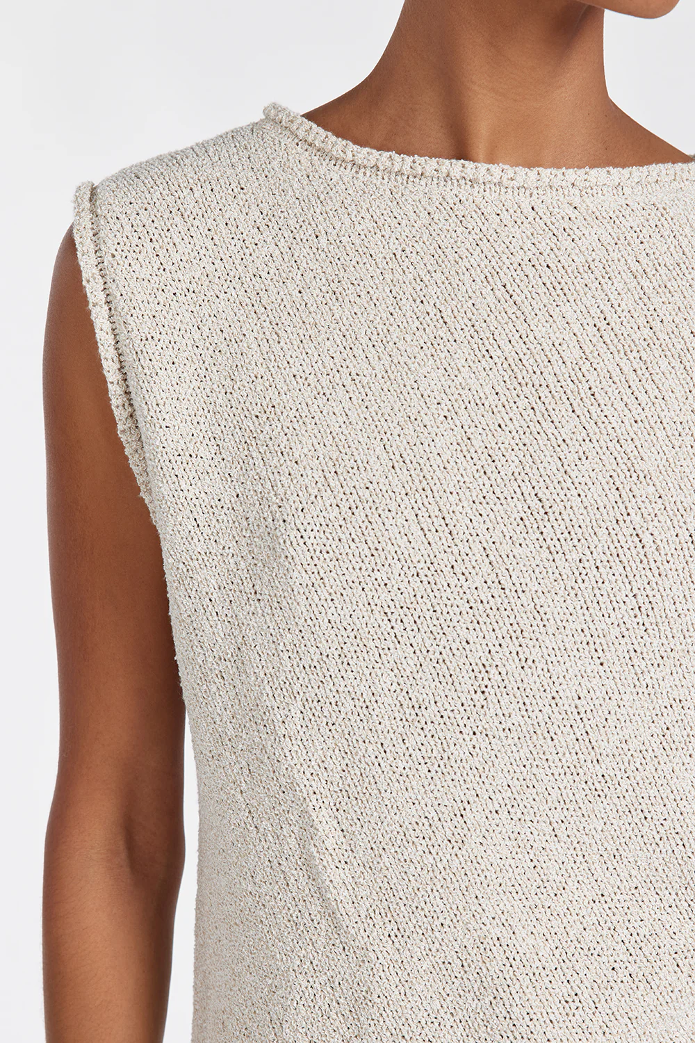 ALTHEA STONE ASYM KNIT TOP - Image 6