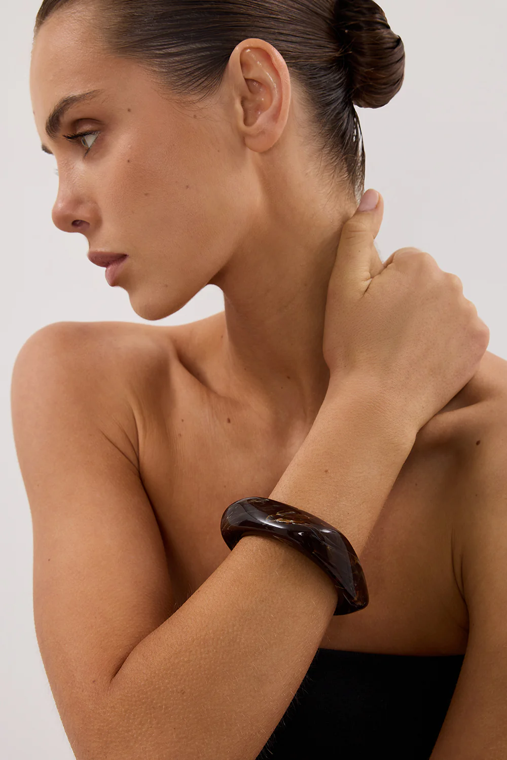 ANNA ROSSI NEED IT NOW BANGLE DARK CHOC - Image 2