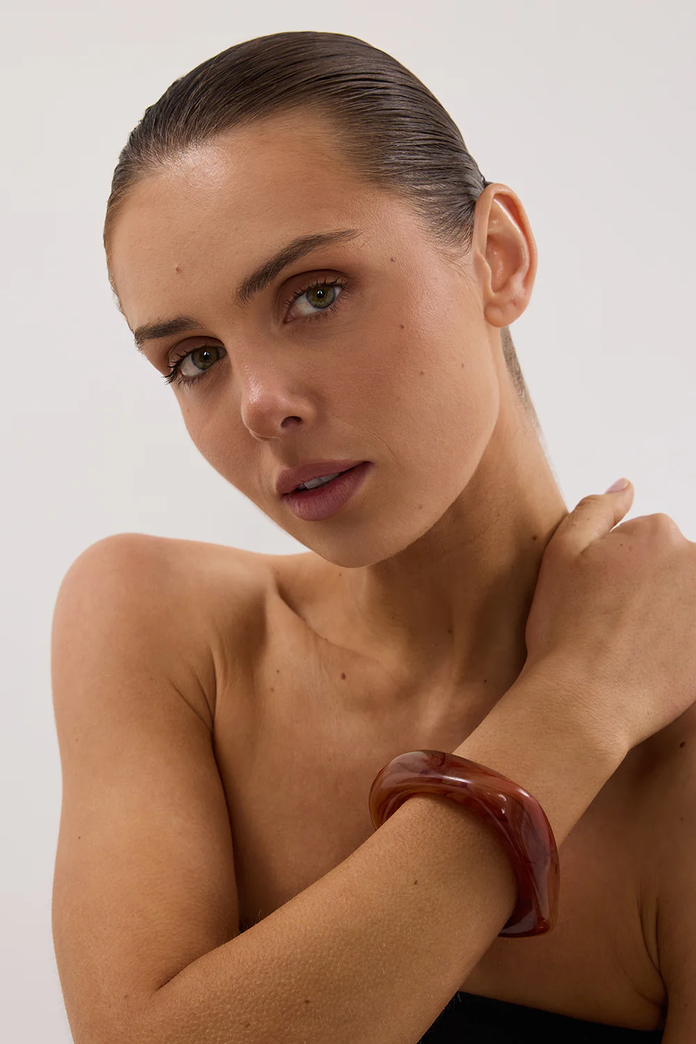 ANNA ROSSI NEED IT NOW BANGLE MOCHA - Image 2
