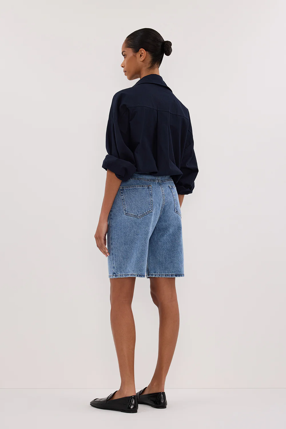 BAMBI BLUE BERMUDA DENIM SHORT - Image 4