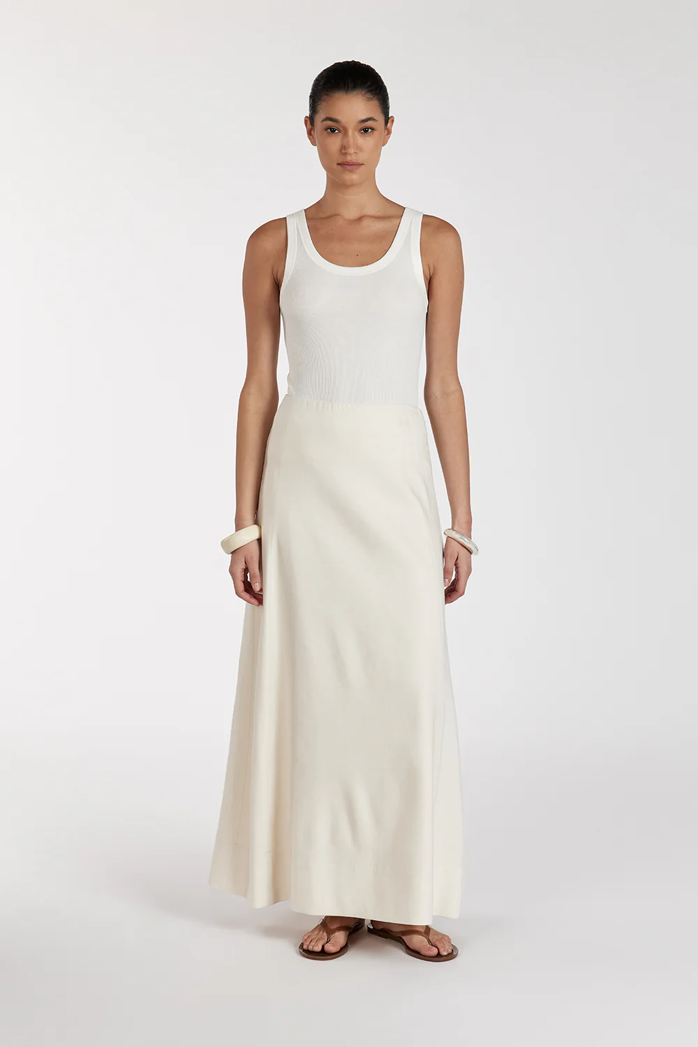 BRAX CREAM MIDI SKIRT - Image 5