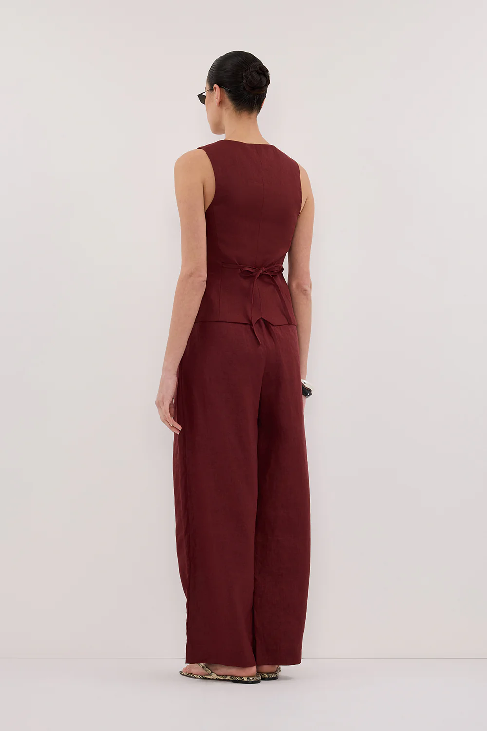 FRAN SAHARA LINEN PANT - Image 4