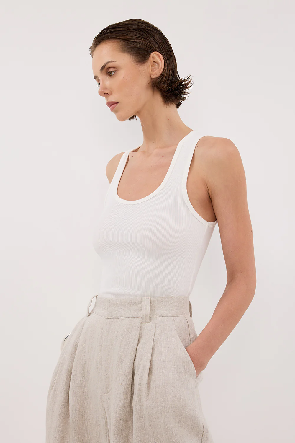 HOLDEN NATURAL LINEN PANT - Image 2