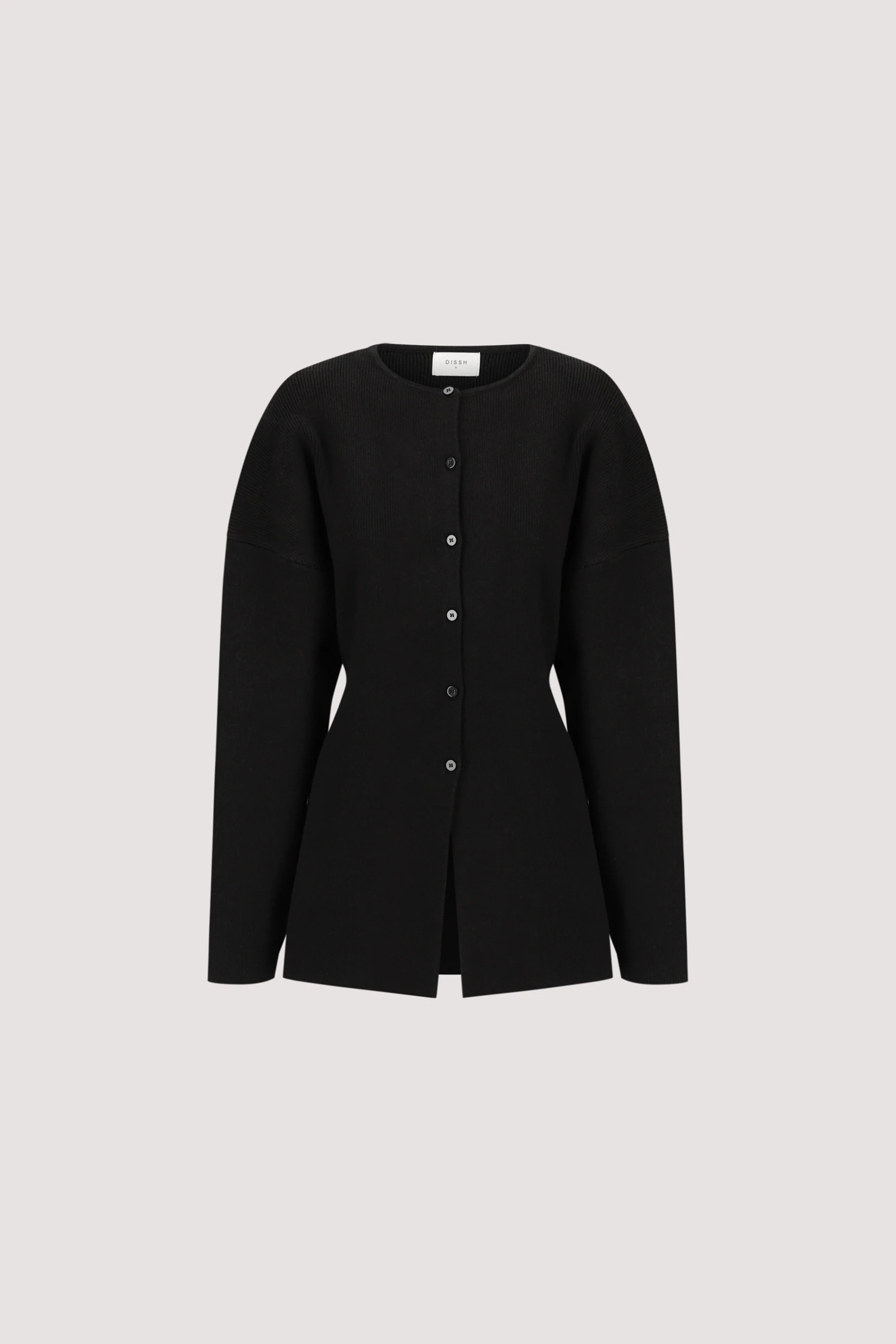MARTHA BLACK CINCHED KNIT CARDIGAN - Image 9