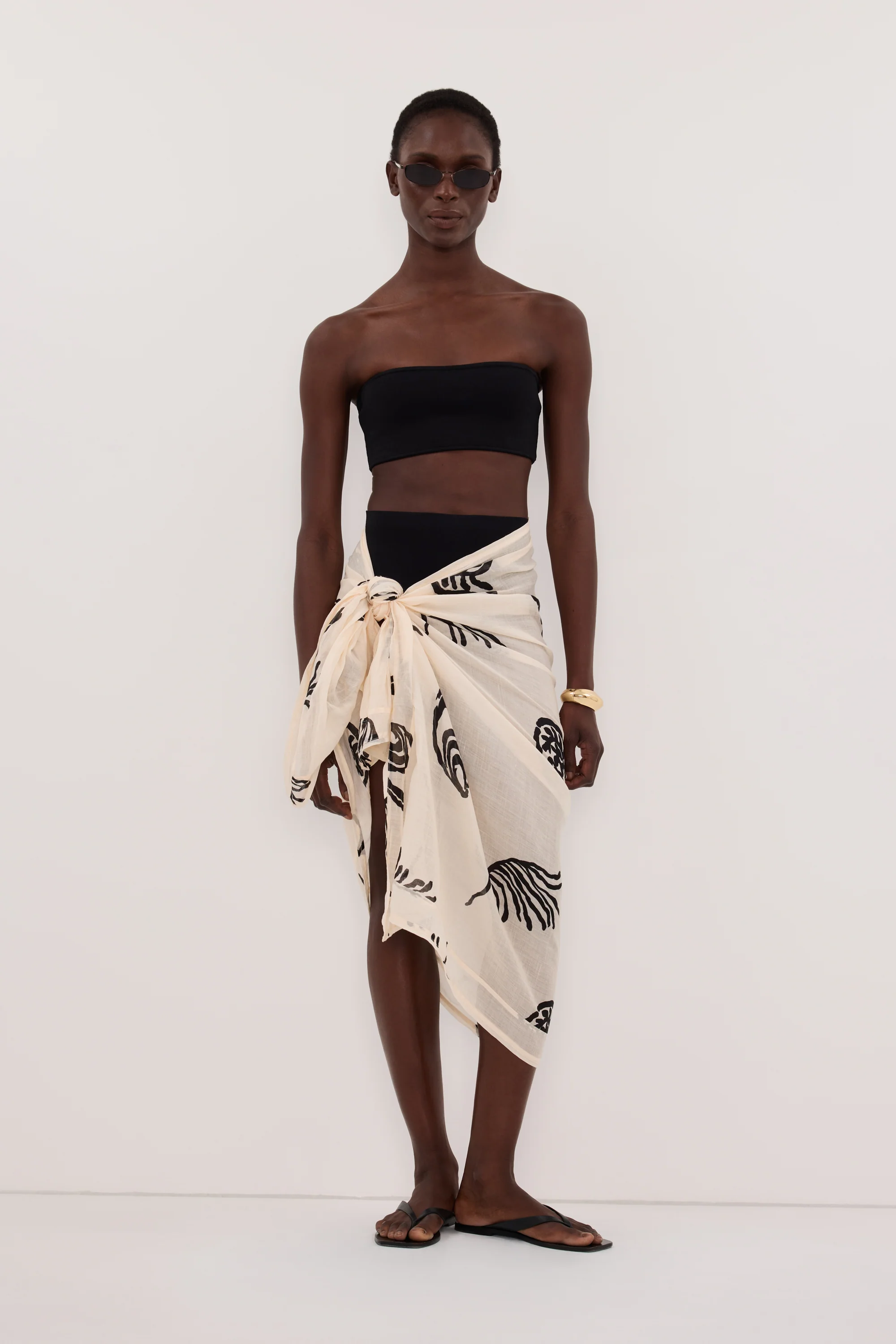 POSITANO SANDSTONE RAMIE SARONG