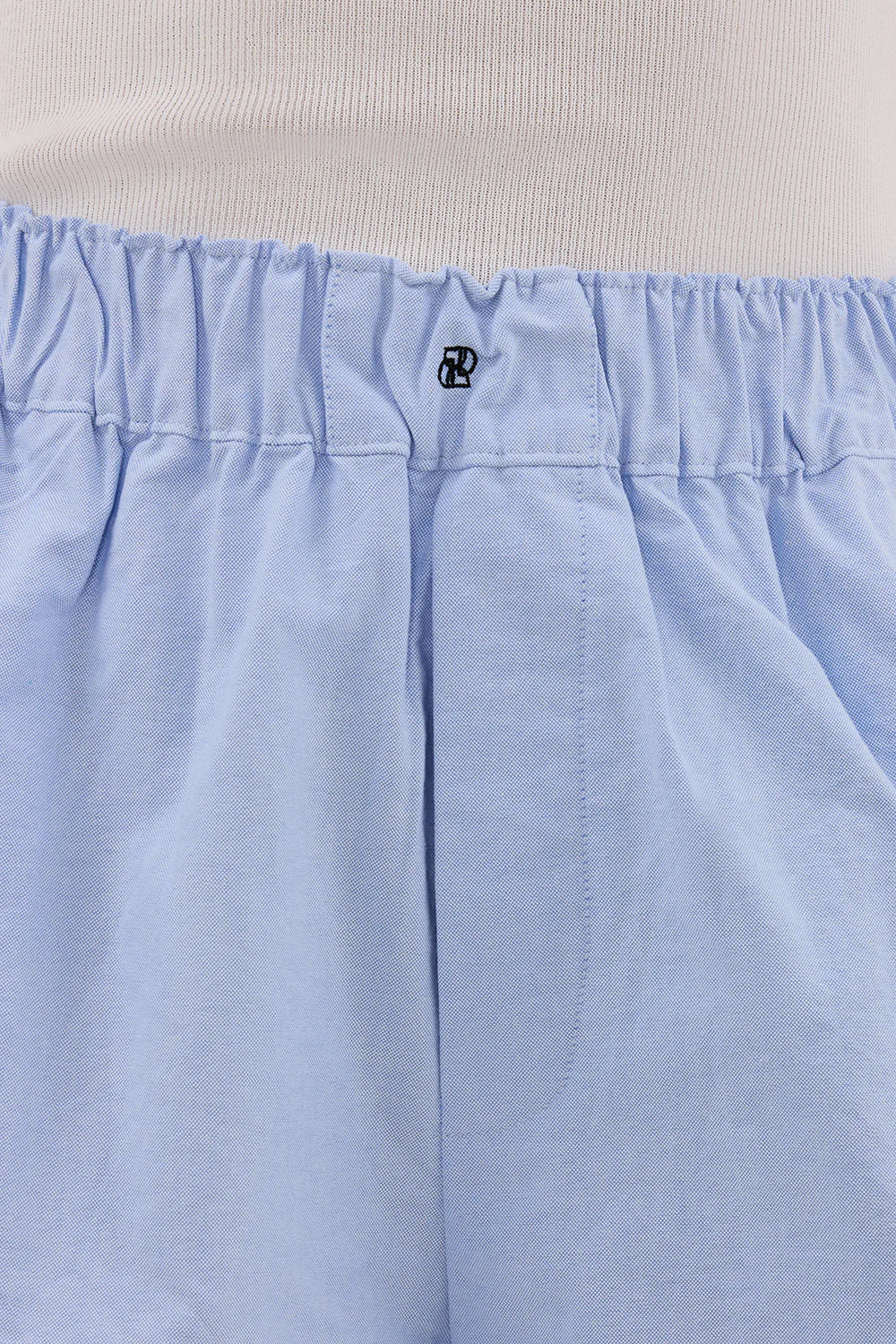 RHEA BLUE COTTON SHORT - Image 6
