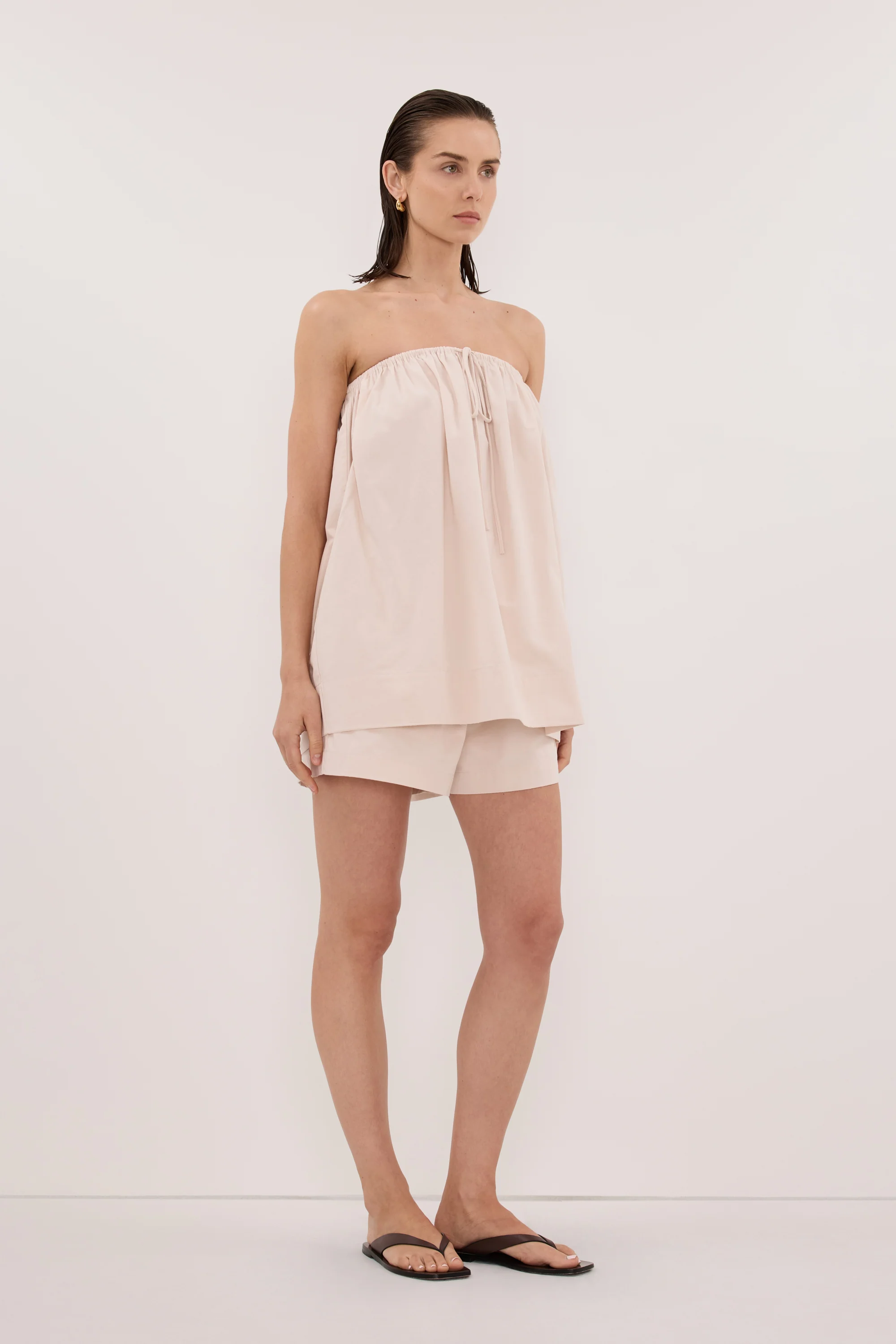 SOMMER POWDER POPLIN SHORT - Image 3