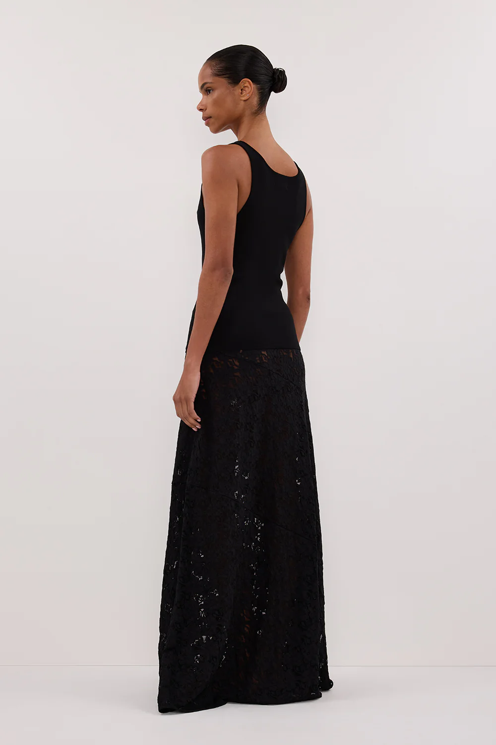 TROY BLACK KNIT TANK - Image 4