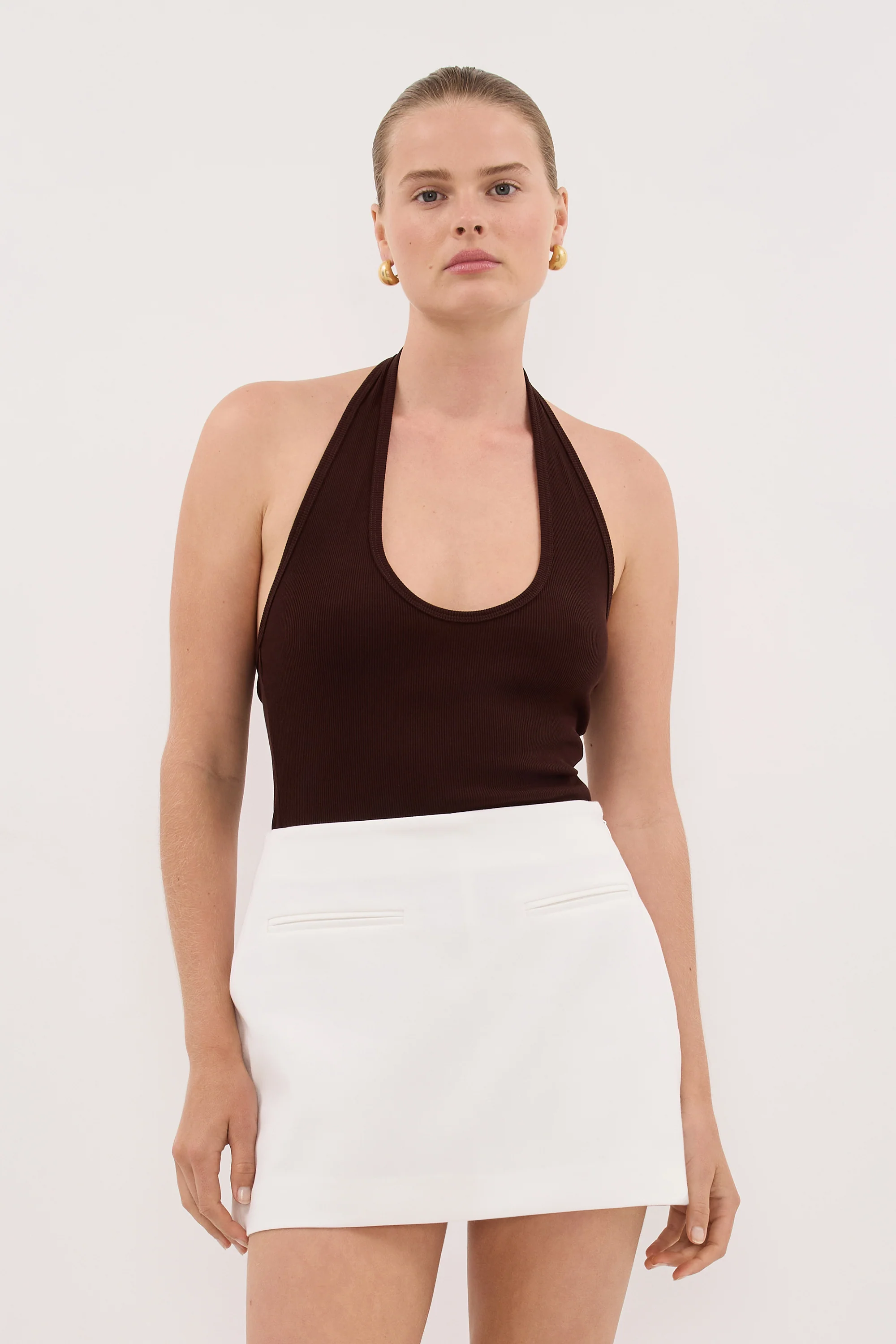 WHITNEY WHITE MICRO SKORT - Image 2