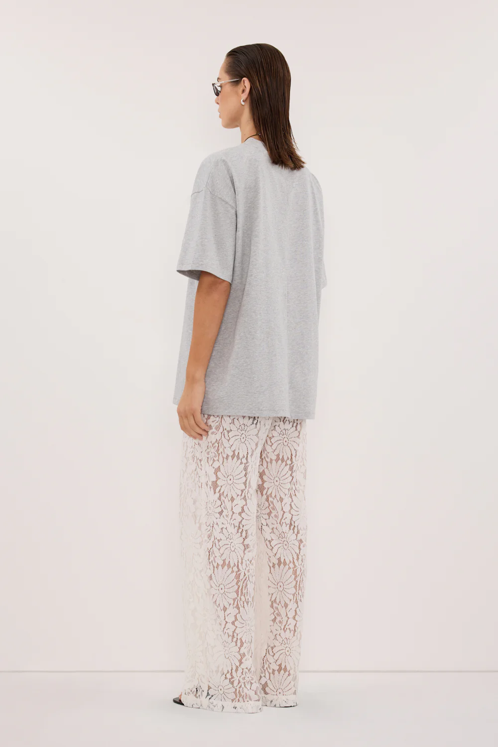 WILMA WHITE LACE PANT - Image 7